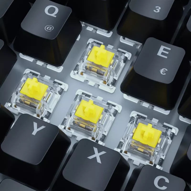 Sharkoon SKILLER SGK50 S3 Teclado gaming USB QWERTZ Alemán Negro