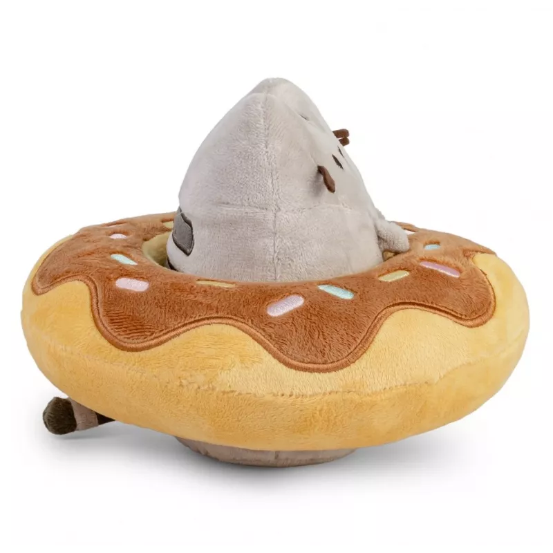 Mascota Pusheen in a Chocolate Donut