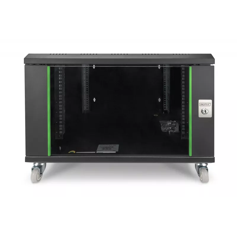 Ruedas con cerradura Digitus DN-19 CASTOR-WM para armarios de montaje en pared