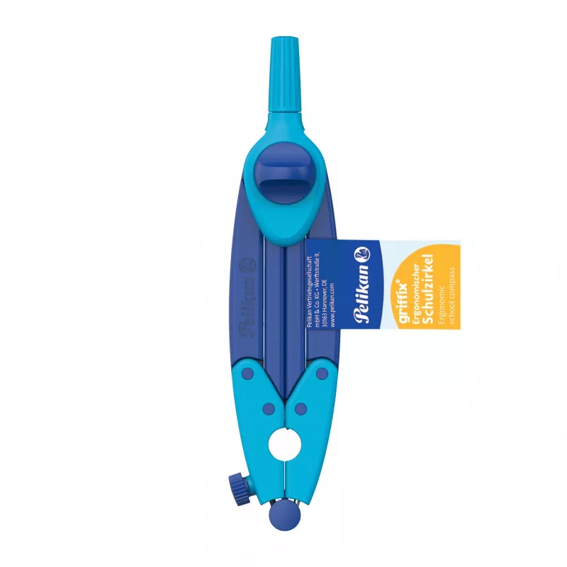 Pelikan compás Schulzirkel griffix azul minas de repuesto caja colgante (700818)
