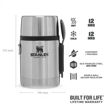 Botella isotérmica Stanley 10-01287-032 0,53 L acero inoxidable