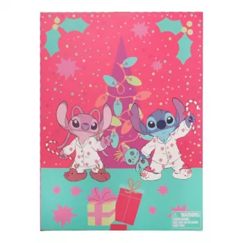 Calendario de adviento Paladone Stitch Stationery 24 días con 24 artículos de papelería únicos