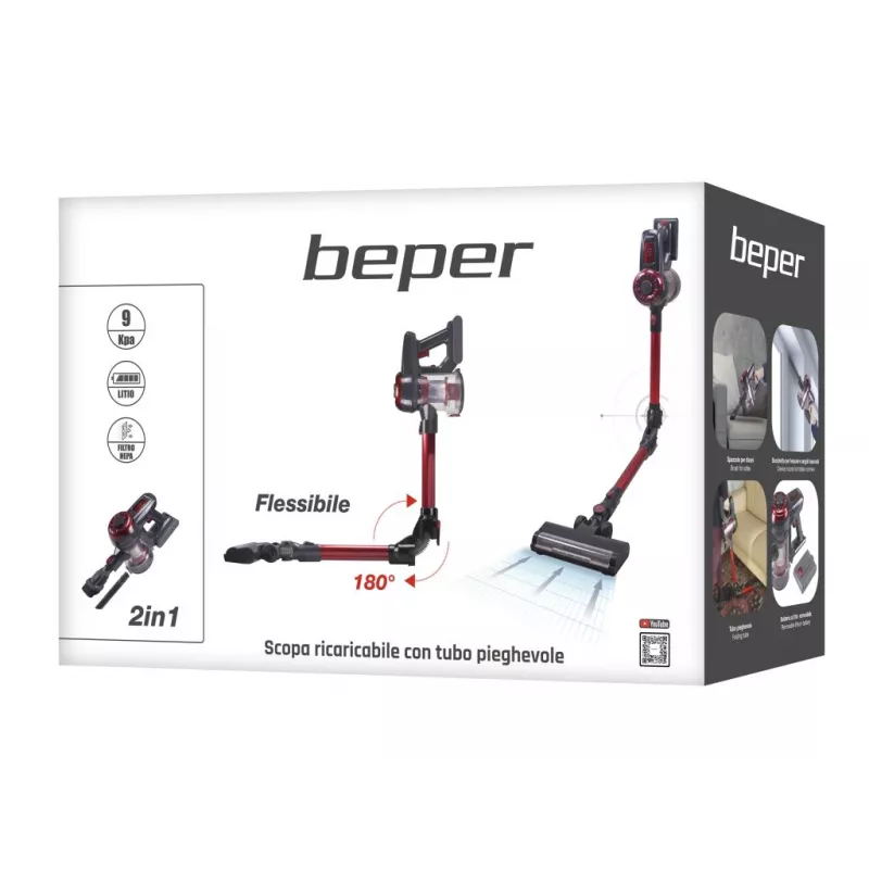 Aspirador de mano 2 en 1 Beper P202ASP100