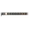 EnerGenie EG-PDU-014-F unidad de distribución de energía para rack (8 tomas FR, 1U, 16A, conector Schuko, 3m, negro)