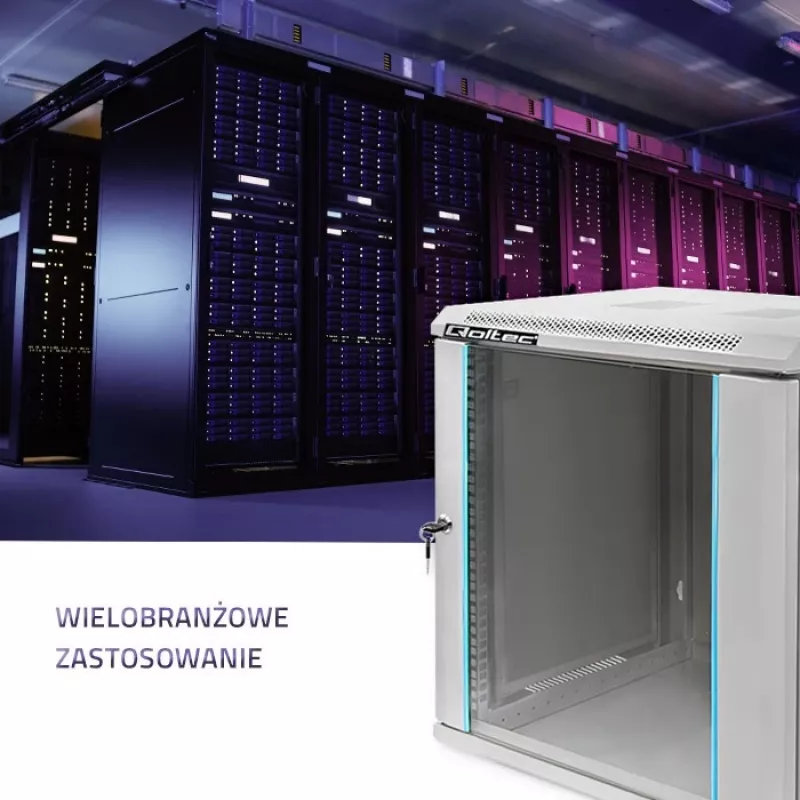 Armario RACK Qoltec 54487 19 | 12U | 600 x 635 x 600