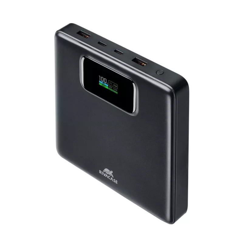 Batería externa Rivacase VA1091 — 25800 mAh, potencia de salida total 100 W, puertos USB
