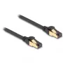 Cable de red DeLOCK RJ45 Cat.6A conector macho a conector macho S/FTP 15 m negro