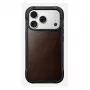 Funda para móvil Nomad Rugged Leather Case para iPhone 17 Pro, 6,3
