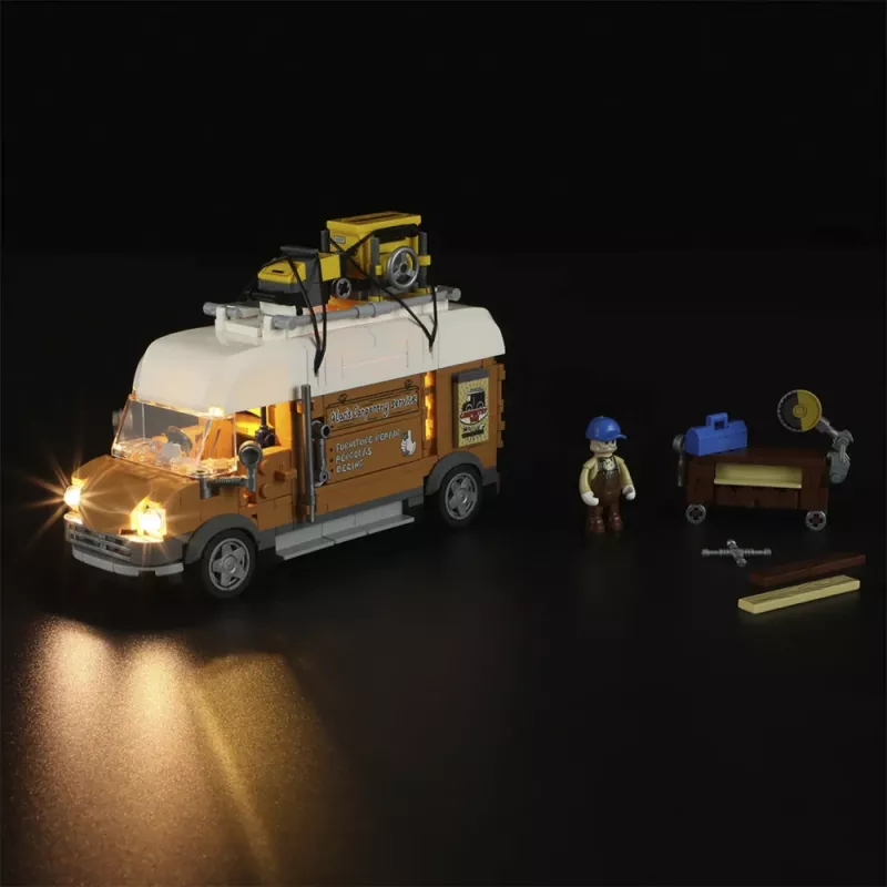 Tischlerei-Transporter, juguete de construcción