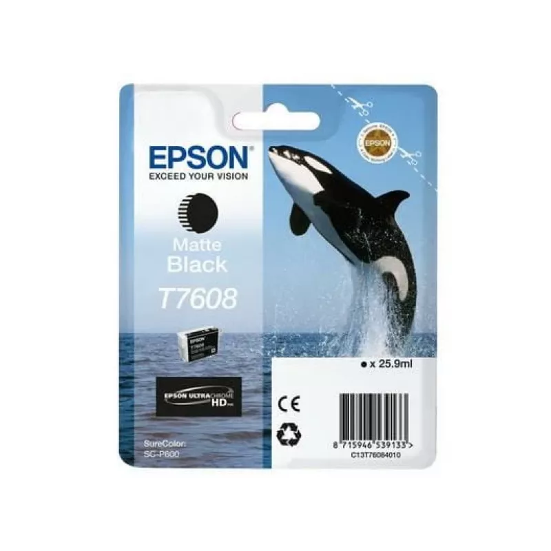 Epson C13T76084N10 cartucho de tinta 1 ud. original negro mate