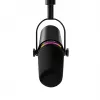 Shure MV7+-K - Micrófono para locución y canto con conexión XLR/USB-C, negro