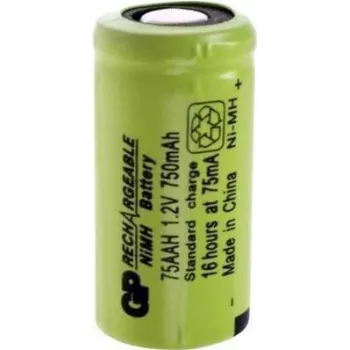 Pila recargable NiMH AA GP GP75AAH 1,2V 750mAh