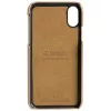 Funda Krusell Sunne 2-Karten-Cover iPhone XS Max 16,5 cm Beige