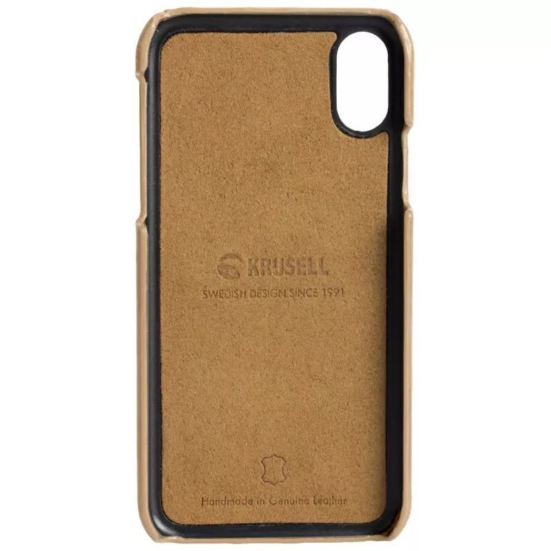 Funda Krusell Sunne 2-Karten-Cover iPhone XS Max 16,5 cm Beige