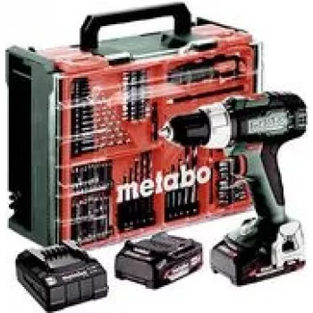 Metabo SB 18 L Set llave de impacto a batería, 18 V, 2 baterías de 2,0 Ah (614053710)