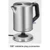 ProfiCook PC-WKS 1106 1l 2200W Negro – Hervidor de agua de acero inoxidable (501106)