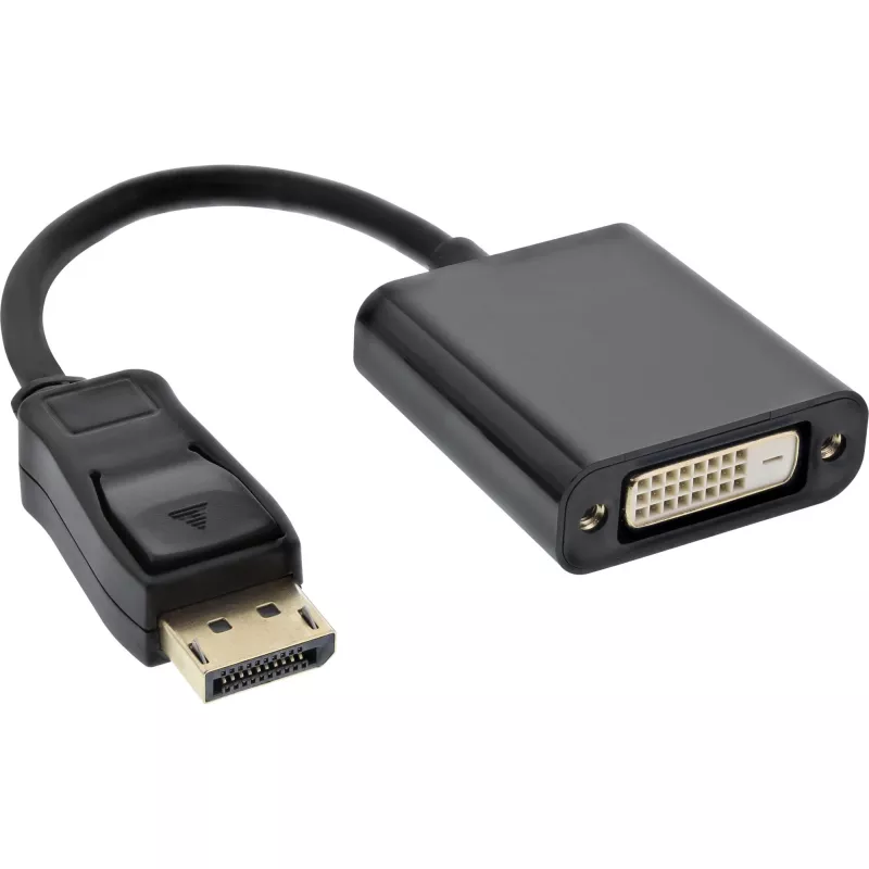Adaptador de cable de vídeo Microconnect DPDVID 0,15 m DisplayPort DVI-D negro