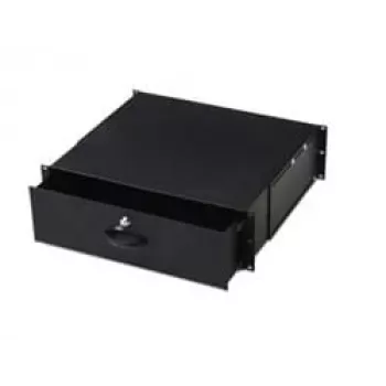 Bandeja de teclado y compartimento para documentos Digitus para armarios de 483 mm (19