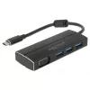 Dock para portátil DeLOCK 63932 USB 3.2 Gen 1 Type-C negro