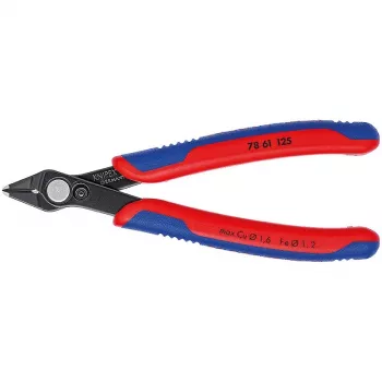 Alicate de corte diagonal Knipex 78 61 125 longitud de mordaza 9 mm longitud 125 mm