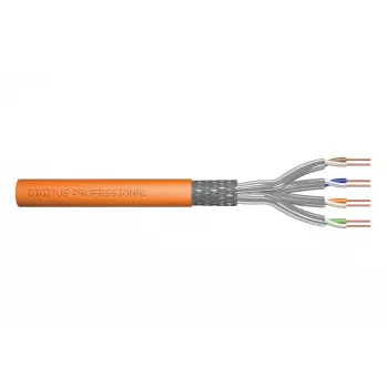 Cable de red Digitus Cat.7 S/FTP Simplex Dca-s1a d1 a1 25m naranja