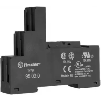 Zócalo de relé Finder 95.03.0 compatible con serie: Serie 40 1 ud. (95.03.0)