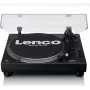 Tocadiscos Lenco LEN L-3818 negro, automático, plato de aluminio, USB Type-B, AC 230V