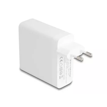 Cargador DeLOCK USB GaN 140W PD 3.1 para interiores AC universal