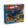 Juguete de construcción LEGO Marvel Super Heroes X-Jet 76281 con 5 minifiguras