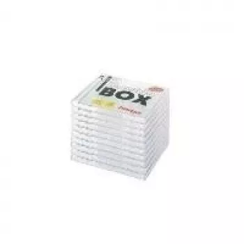 Hama 00044753 funda óptica para CD Jewel Case 2 discos transparente