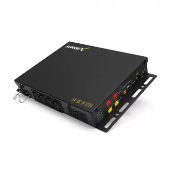 Protector/ supresor de sobretensiones SurgeX Squid AM-SX-DC-8-1224-230 — protección DC para 8 líneas, 12–24 V, compatibilidad con 230 V