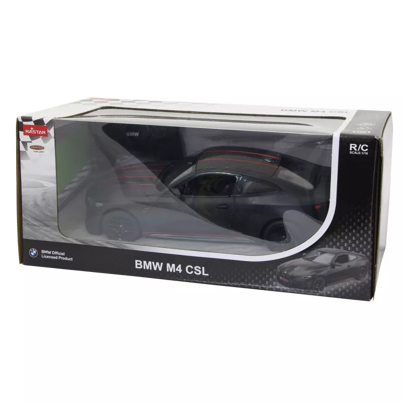 Coche RC Jamara BMW M4 CSL eléctrico 1:16 para niños a partir de 6 años