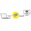 ROTRONIC-SECOMP Roline - Cable adaptador - USB-C (M) a DisplayPort (H)