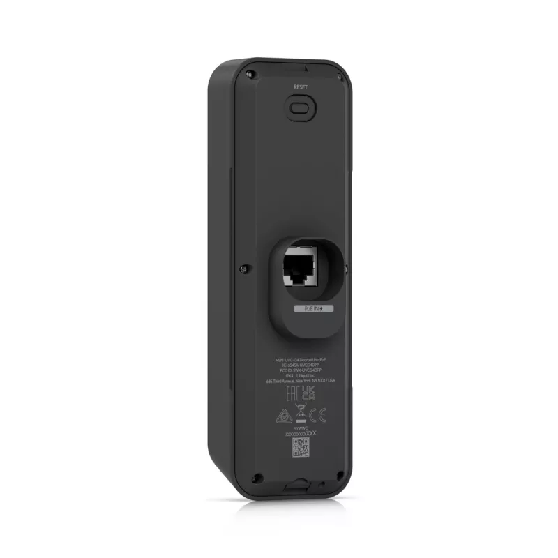 Kit Ubiquiti G4 Doorbell Professional PoE Negro Plata 5 MP IPX4