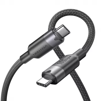 Vention cable USB-C a C USB 3.2 5A 10Gbps 1 m BK