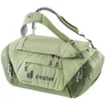 Bolsa de viaje Duffel Pro 40 DEUTER — capacidad de 40 L, asas robustas, correa de hombro desmontable