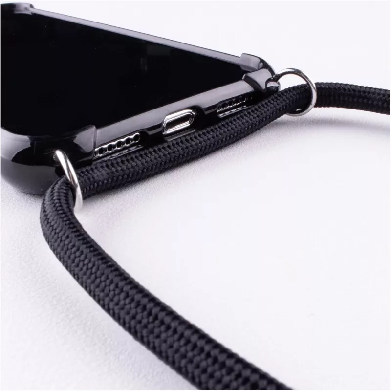 Lookabe Necklace Snake Edition funda de móvil para iPhone XR, plateado/negro