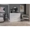 Cómoda MALWA 2D6S blanca
