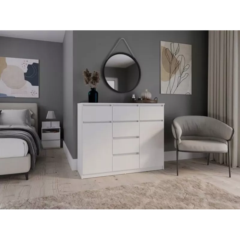 Cómoda MALWA 2D6S blanca