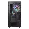 Thermaltake View 31 TG - Edición ARGB - Torre MIDI - ATX - sin fuente de alimentación (PS/2) - Negra - USB/Audio