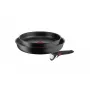 Set de sartenes Tefal L7649253 — 24 cm y 28 cm inducción, mango desmontable
