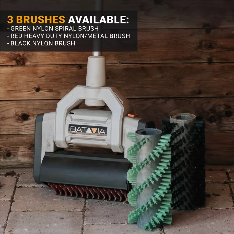 Batavia B.V. | Maxxbrush 1020W cepillo múltiple 26cm, espiral (Verde) | 1020 W