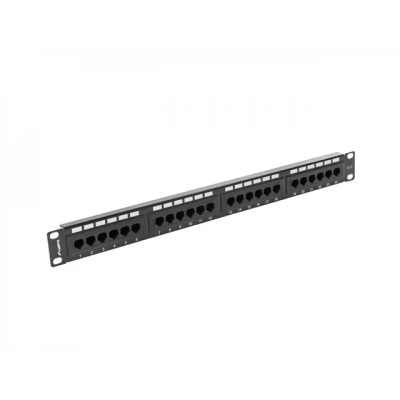 Lanberg PPU6-1024-B Panel de conexiones 1U