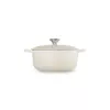 Le Creuset Signature Asadora redonda blanca 20 cm
