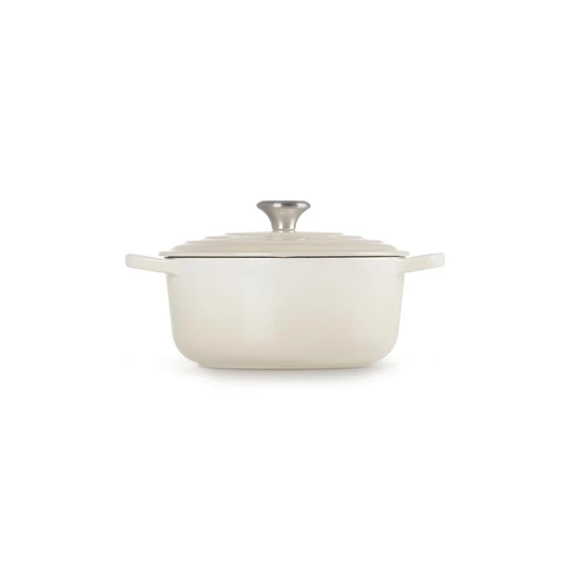 Le Creuset Signature Asadora redonda blanca 20 cm