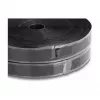 DeLOCK Cinta de velcro autoadhesiva L 15 m x An 25 mm negro