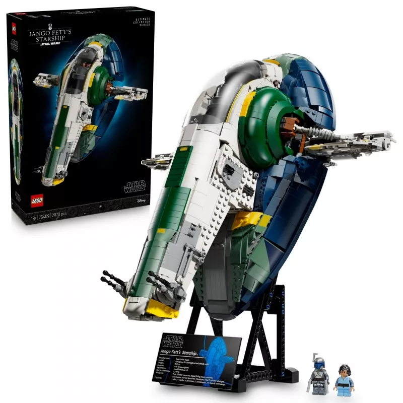 LEGO STAR WARS 75409 Nave espacial Firespray de Jango Fett