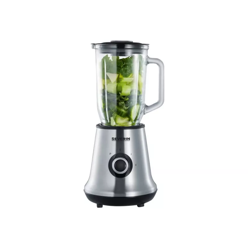 Batidora de vaso Severin SM 3734 negra - acero inoxidable 1 l 500W batidora (SM 3734)