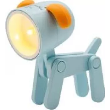 Linterna LED infantil RealPower Perro azul (486258)
