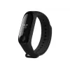 Correa de silicona FIXED para Xiaomi Mi Band 3/4 – Negra, repuesto flexible duradero silicona